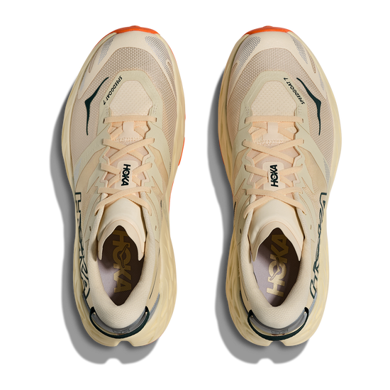 Men's Hoka Speedgoat 7 Lucid Lemon / Core Black / Halo Silver view 2