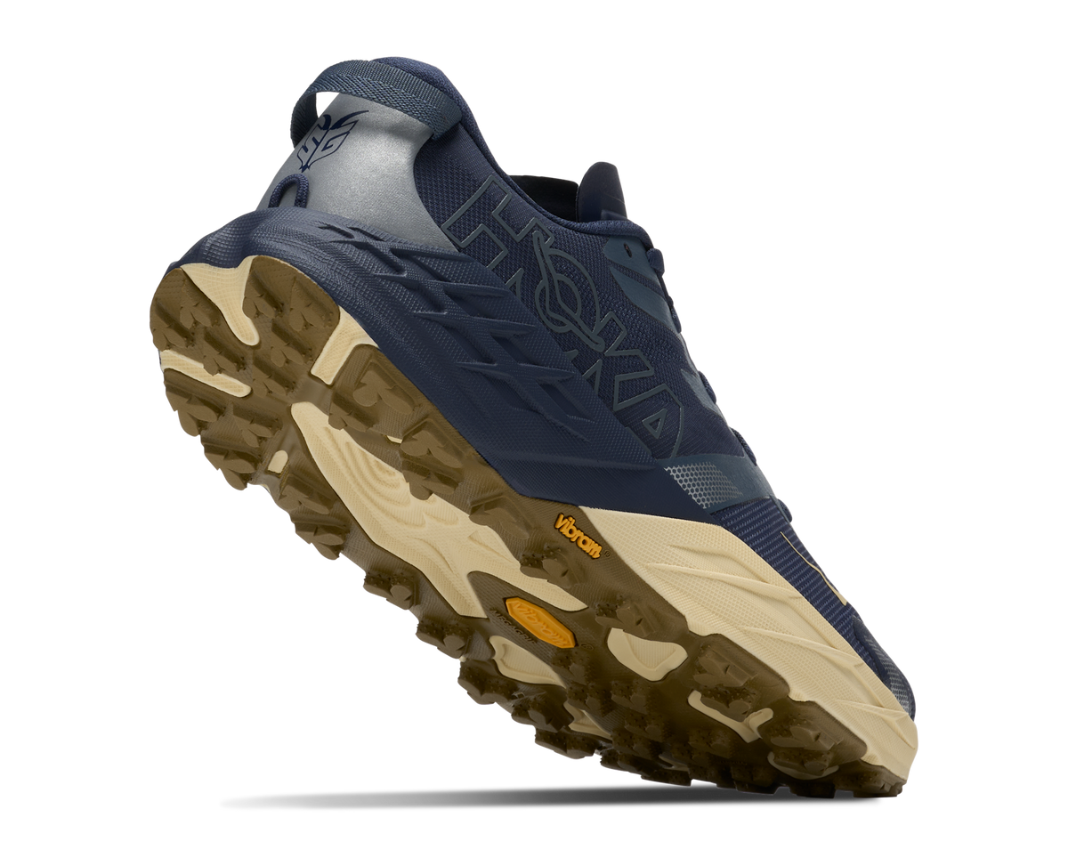 Men's Hoka Speedgoat 7 Varsity Navy/Barley Flour view 4