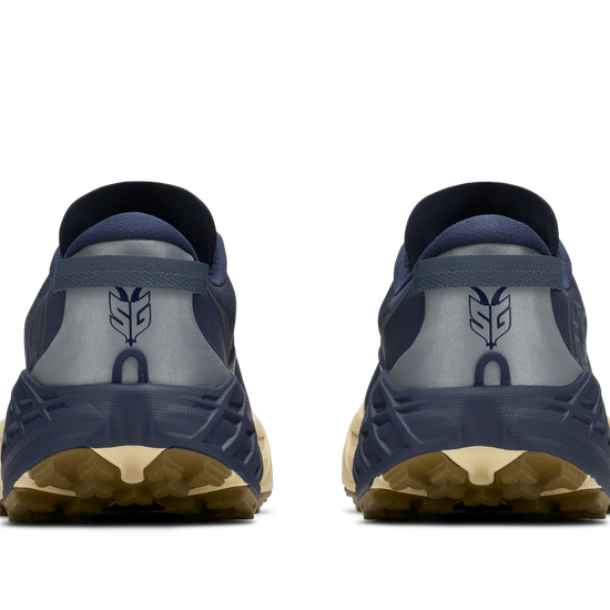 Men's Hoka Speedgoat 7 Varsity Navy/Barley Flour view 5