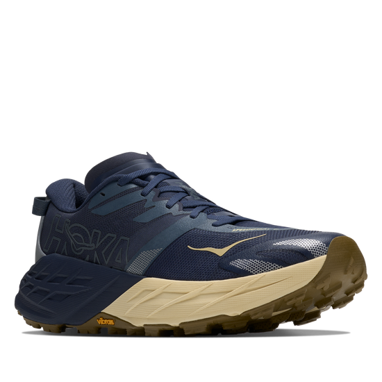 Men's Hoka Speedgoat 7 Varsity Navy/Barley Flour view 6