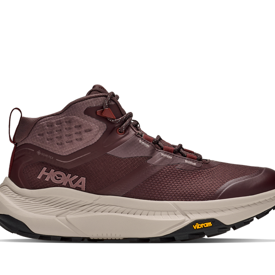 Women's Hoka Transport Hike GTX Deep Mauve/ Smoky Quartz hero