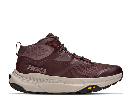 Women's Hoka Transport Hike GTX Deep Mauve/ Smoky Quartz hero
