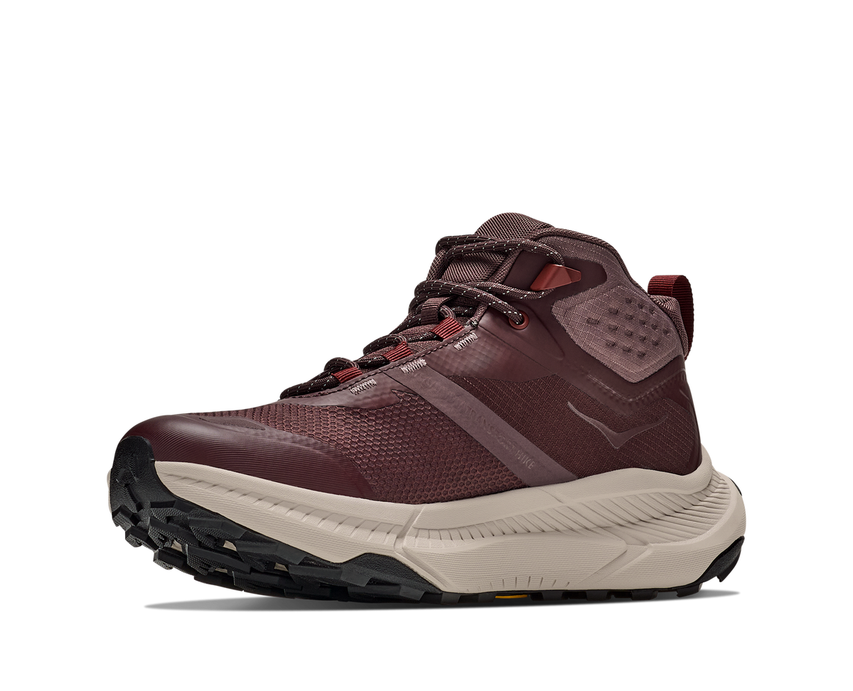 Women's Hoka Transport Hike GTX Deep Mauve/ Smoky Quartz view 3