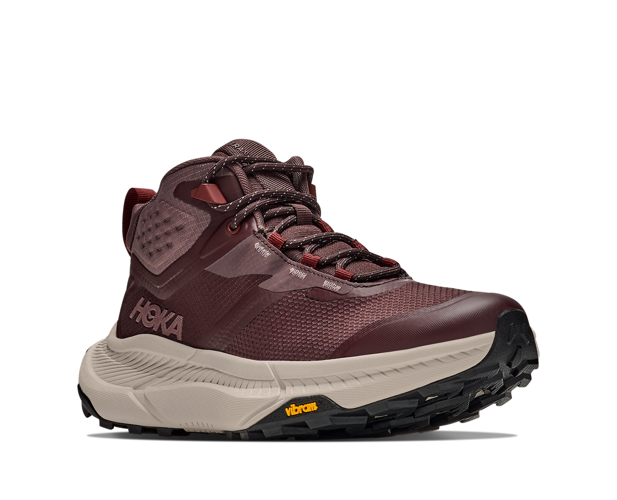 Women's Hoka Transport Hike GTX Deep Mauve/ Smoky Quartz view 6