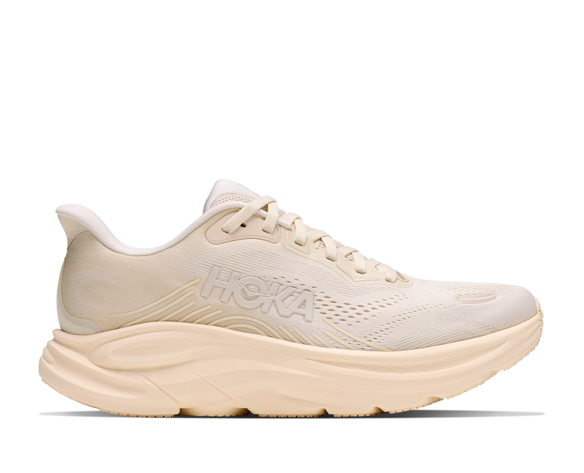 Women's Hoka Clifton 11 Alabaster/Oat Milk hero
