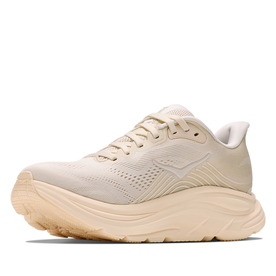 Women's Hoka Clifton 11 Alabaster/Oat Milk view 3