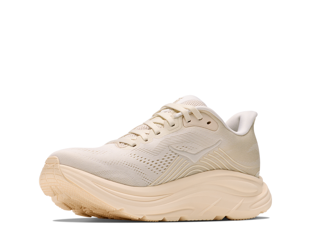 Women's Hoka Clifton 11 Alabaster/Oat Milk view 3