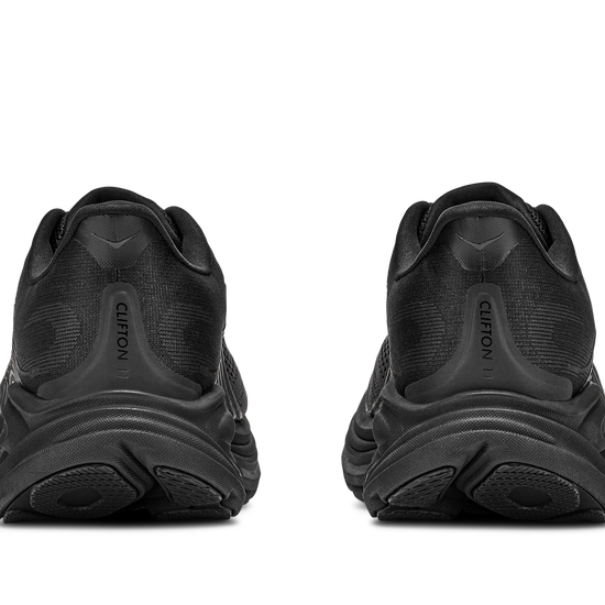 Women's Hoka Clifton 11 Black/Black view 5