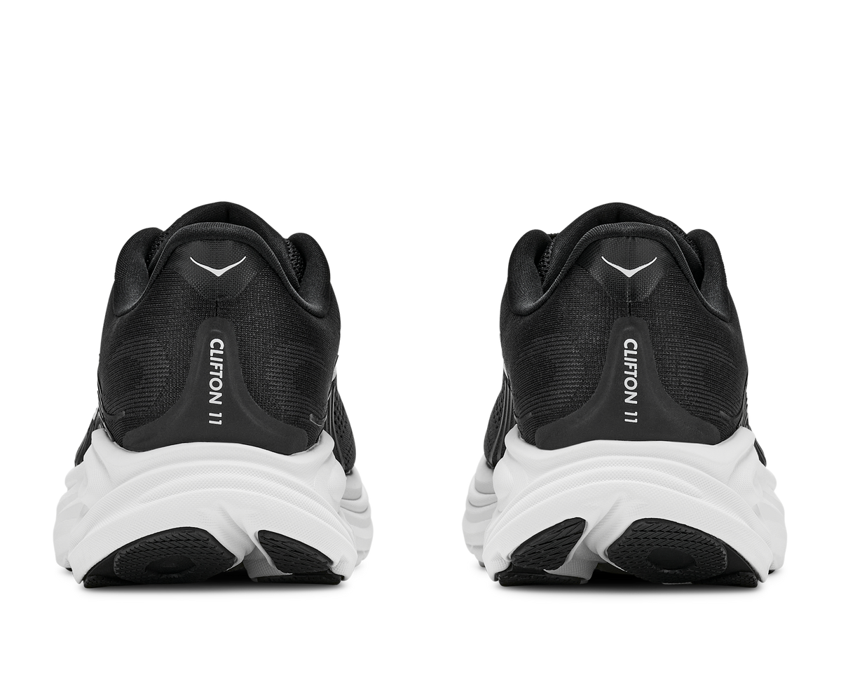 Women's Hoka Clifton 11 Black/White view 5