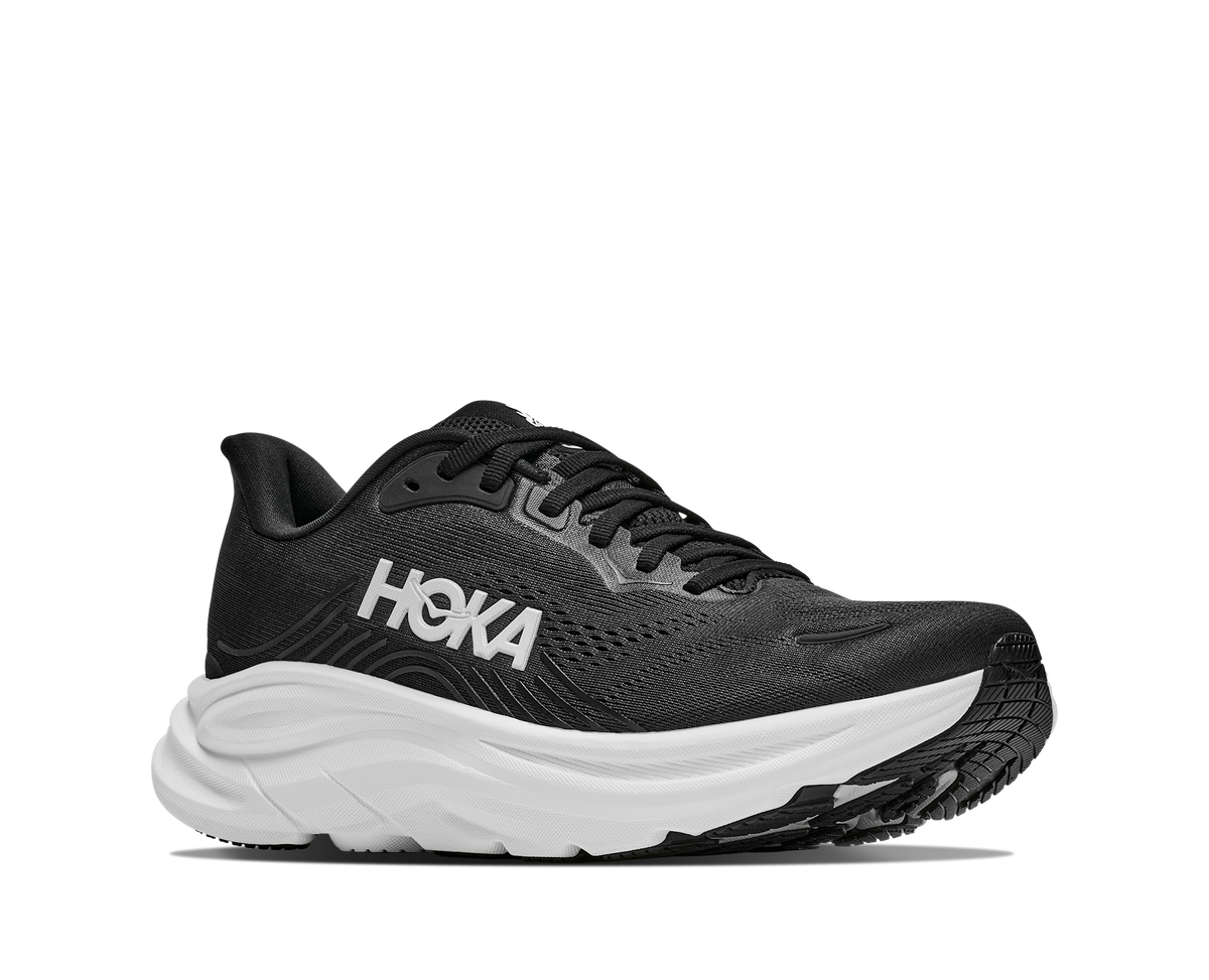 Women's Hoka Clifton 11 Black/White view 6