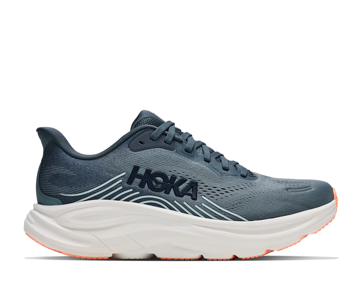 Women's Hoka Clifton 11 Faded Navy/Glimmering Blue hero