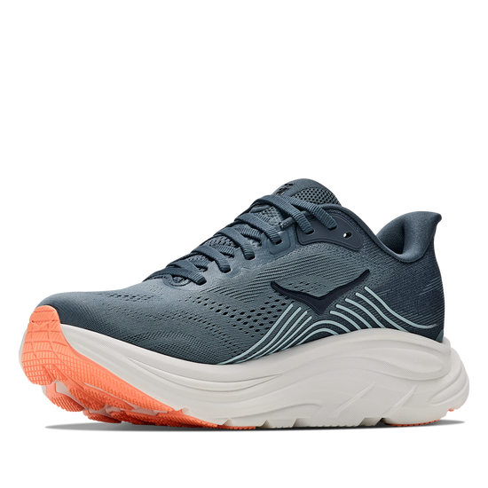 Women's Hoka Clifton 11 Faded Navy/Glimmering Blue view 3