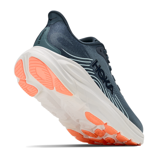 Women's Hoka Clifton 11 Faded Navy/Glimmering Blue view 4
