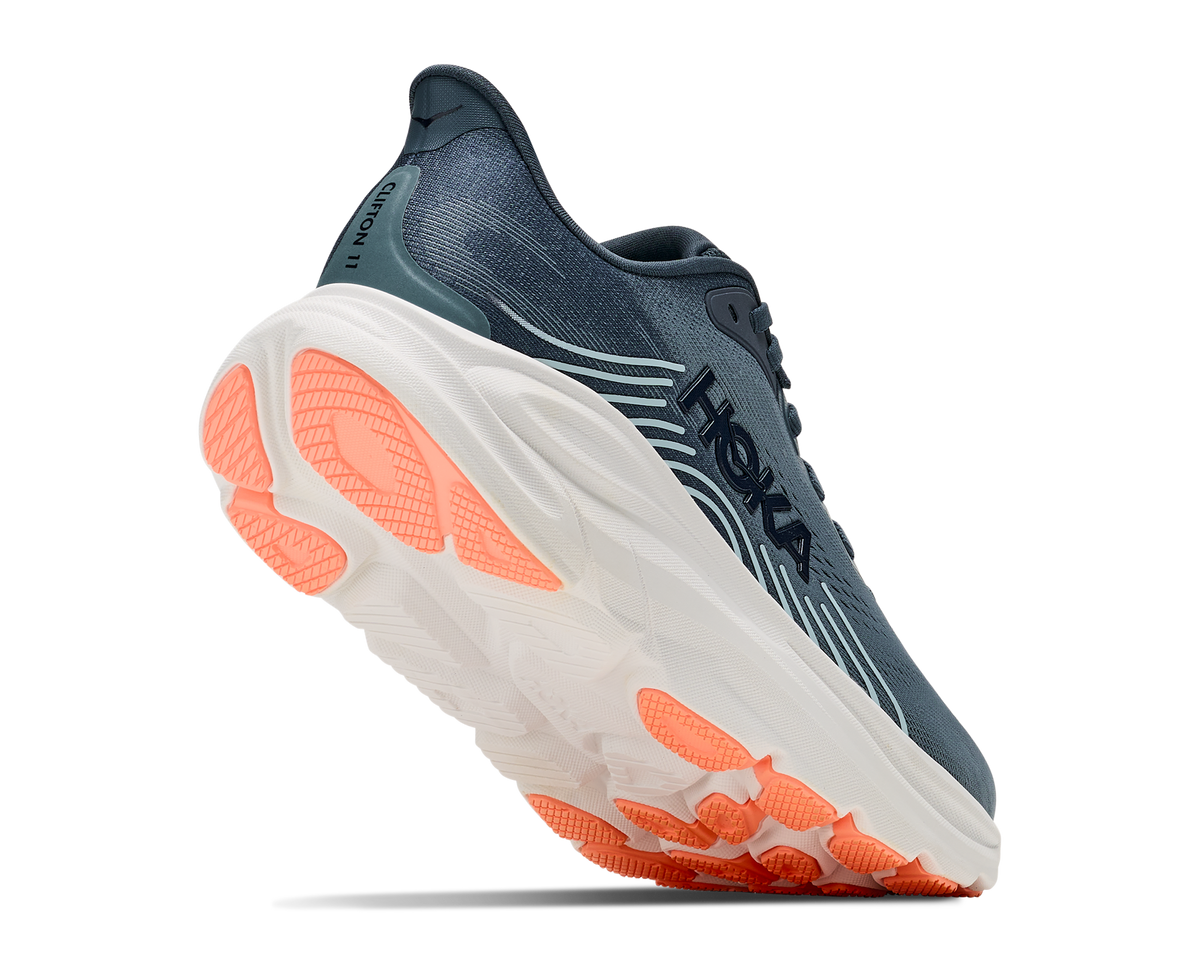 Women's Hoka Clifton 11 Faded Navy/Glimmering Blue view 4