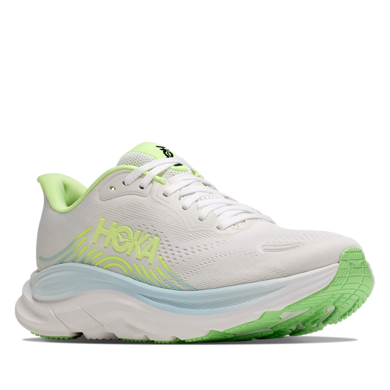 Women's Hoka Clifton 11 Frost / Neon Yuzu view 6