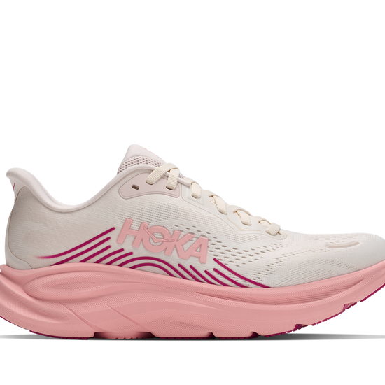 Women's Hoka Clifton 11 Rose Cream / Dewy Pink hero
