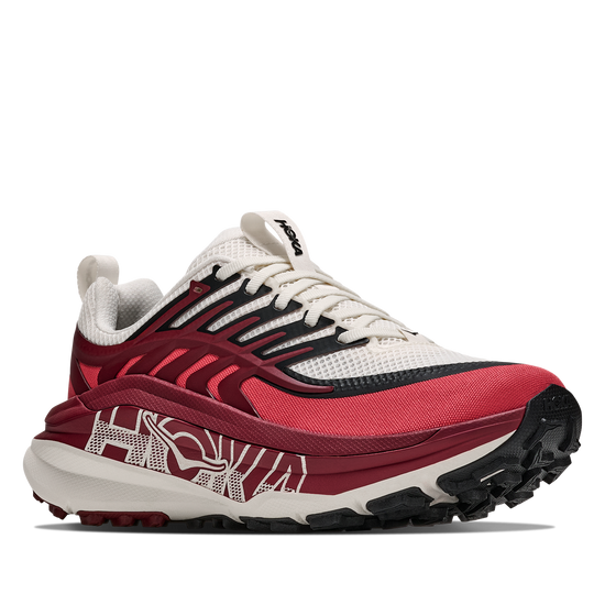 Women's Hoka Stinson 8 Alabaster / Varsity Burgundy view 6