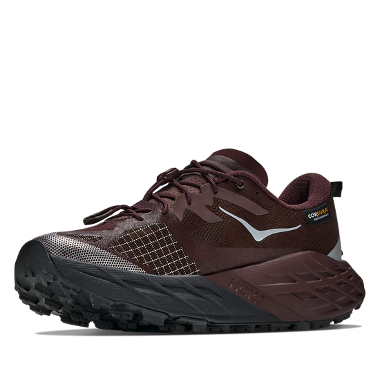 Women's Hoka Speedgoat 7 GTX Deep Mauve/ Black view 3