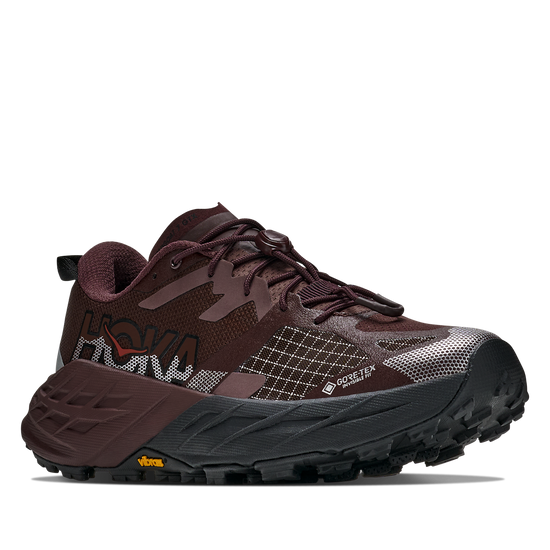 Women's Hoka Speedgoat 7 GTX Deep Mauve/ Black view 6