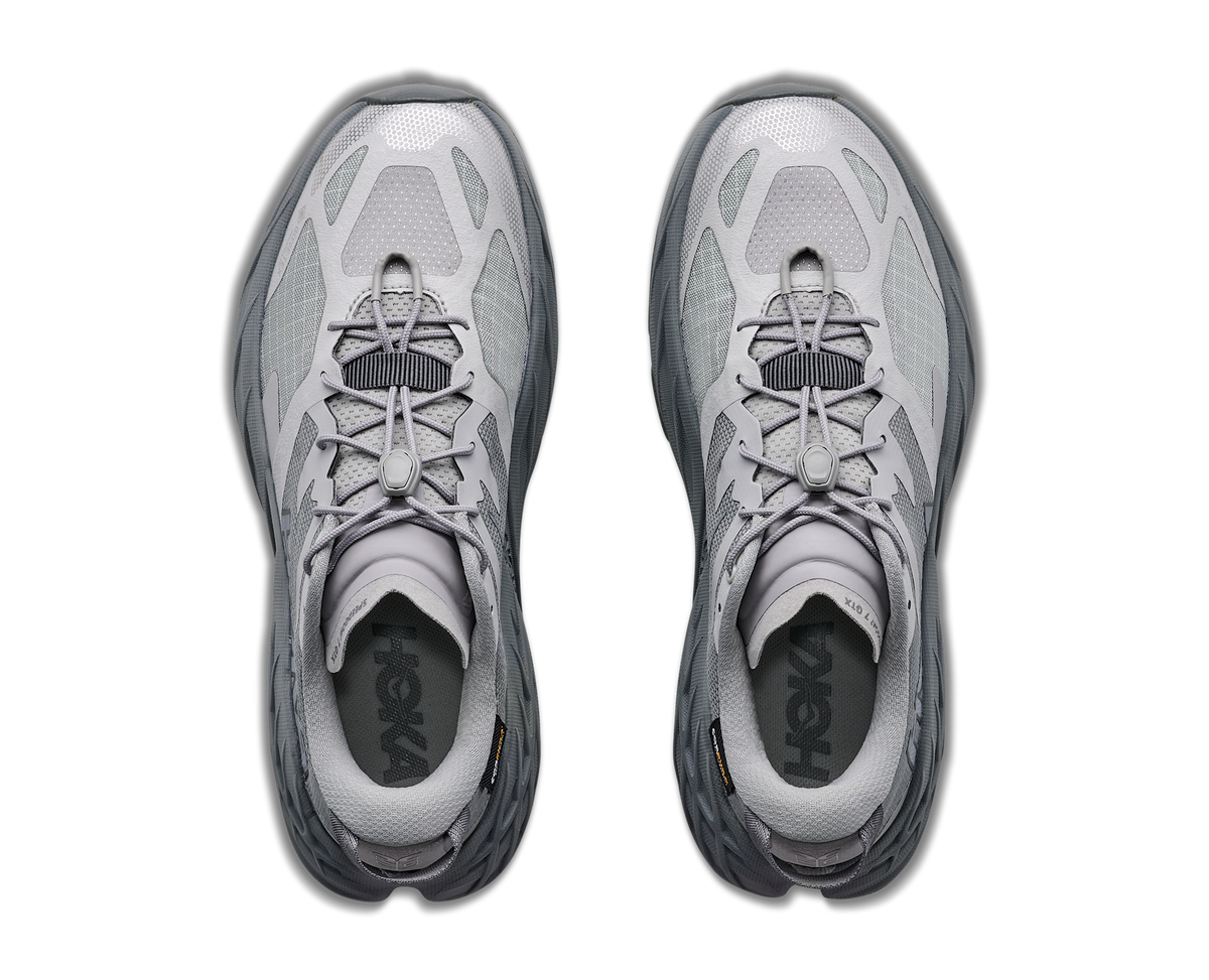 Women's Hoka Speedgoat 7 GTX Stellar Grey / Galactic Grey view 2