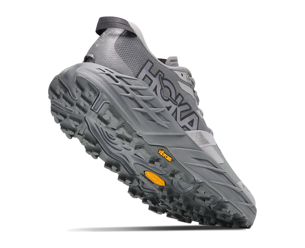 Women's Hoka Speedgoat 7 GTX Stellar Grey / Galactic Grey view 4