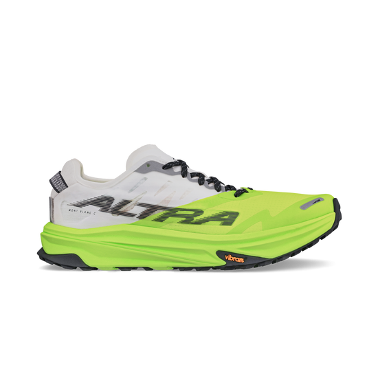 Men's Altra Mont Blanc Carbon White/Lime hero