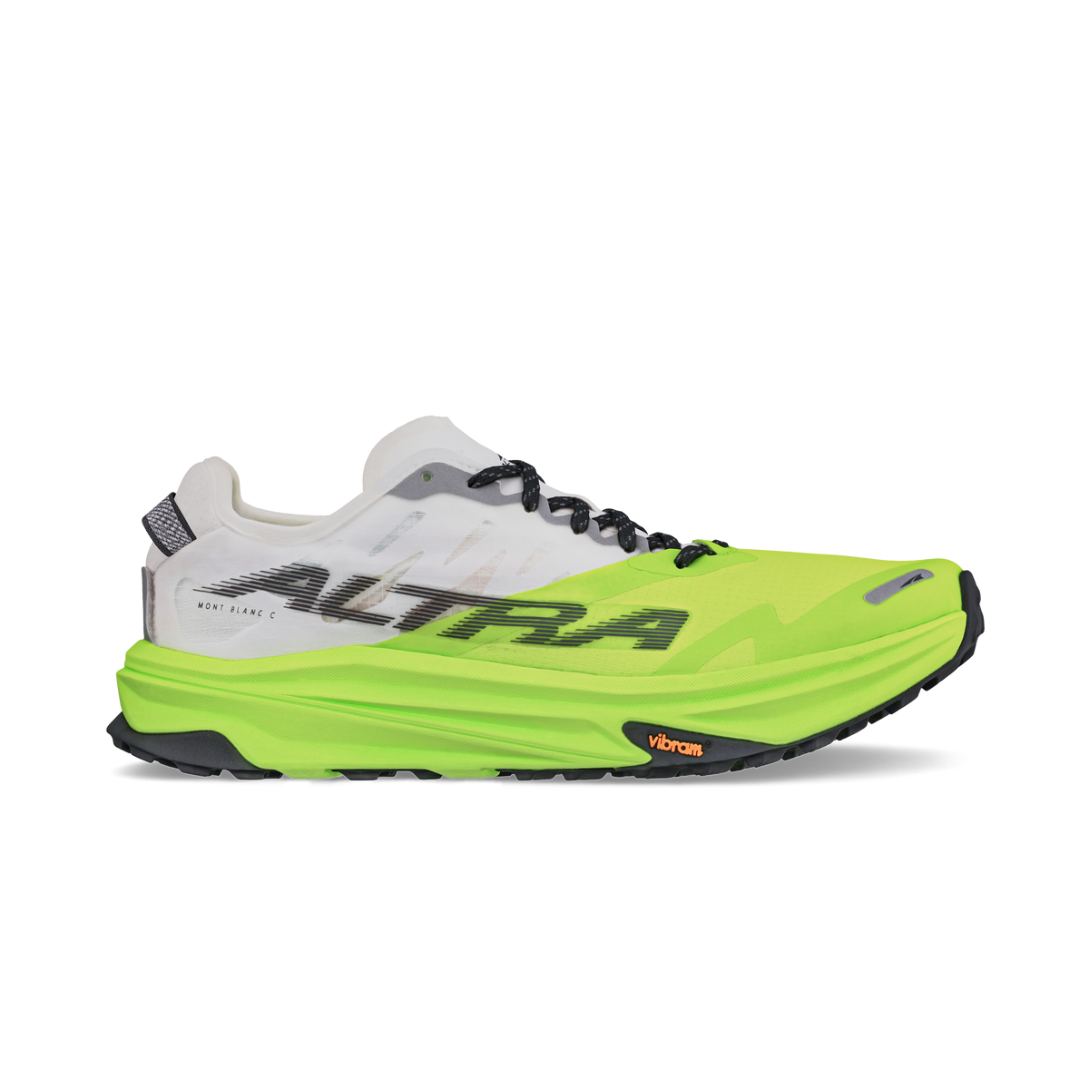 Men's Altra Mont Blanc Carbon White/Lime hero