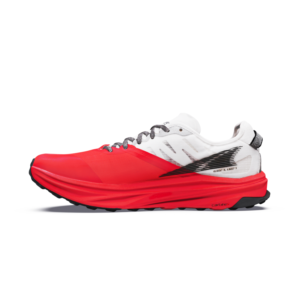 Men's Altra Mont Blanc Carbon White/Coral view 4