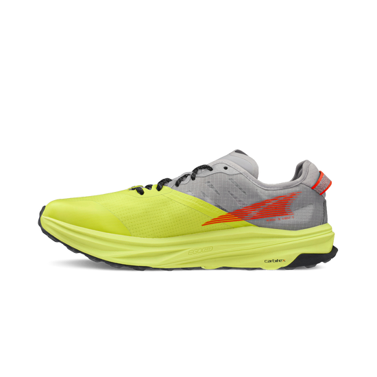 Men's Altra Mont Blanc Carbon Gray/Lime view 4