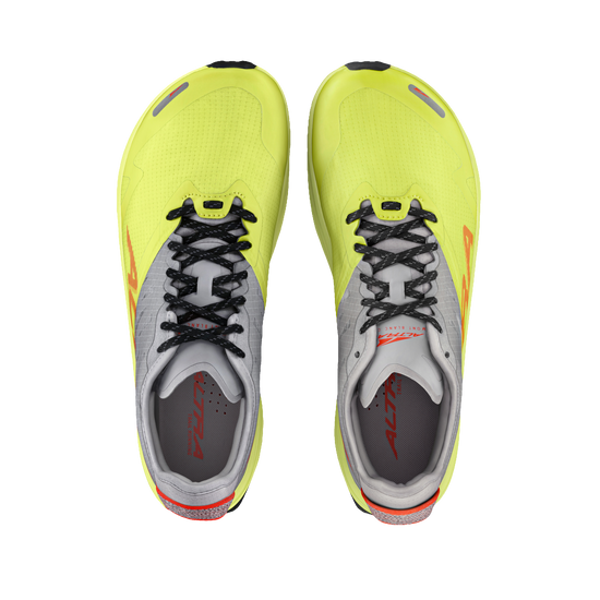 Men's Altra Mont Blanc Carbon Gray/Lime view 6