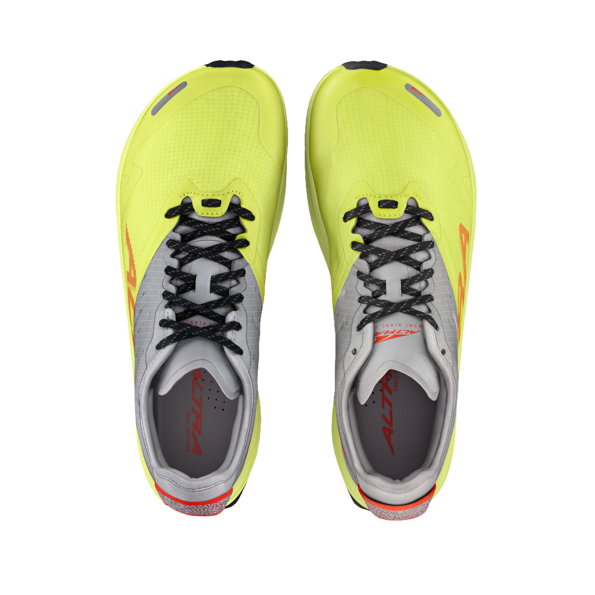 Men's Altra Mont Blanc Carbon Gray/Lime view 6