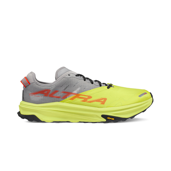 Men's Altra Mont Blanc Carbon Gray/Lime hero