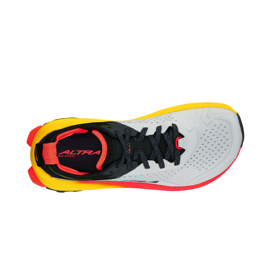Men's Altra Olympus 6 (Clearance) Gray/Red view 3