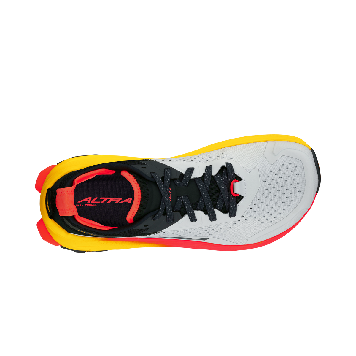 Men's Altra Olympus 6 (Clearance) Gray/Red view 3