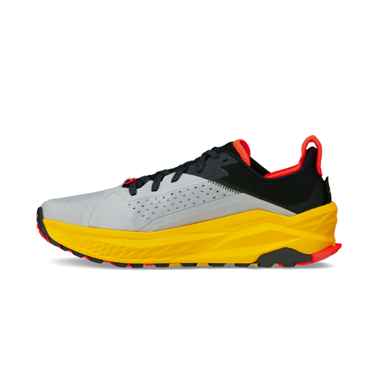 Men's Altra Olympus 6 (Clearance) Gray/Red view 4