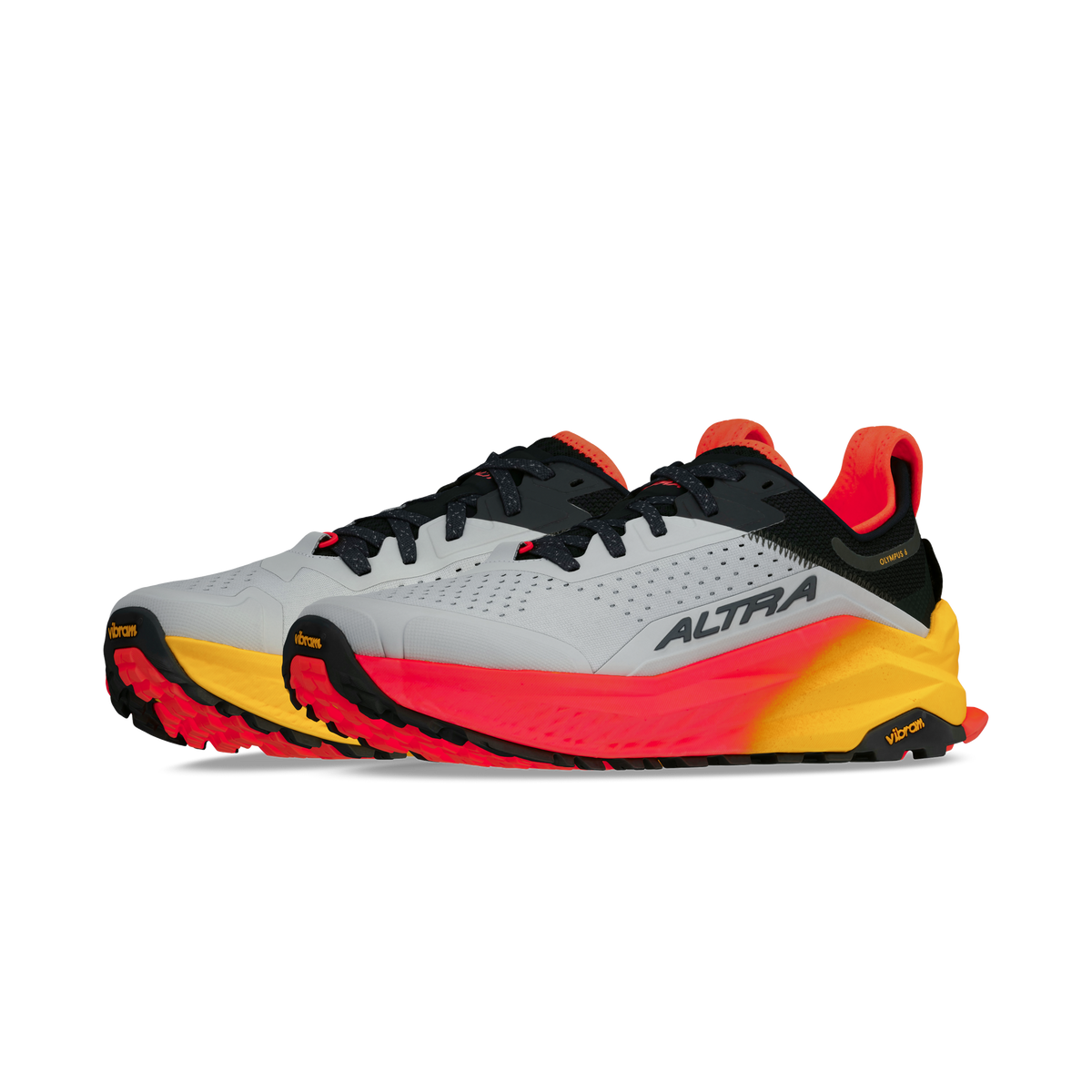 Men's Altra Olympus 6 (Clearance) Gray/Red view 5
