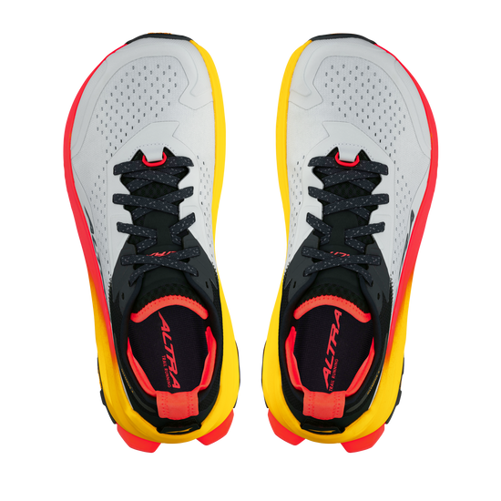 Men's Altra Olympus 6 (Clearance) Gray/Red view 6