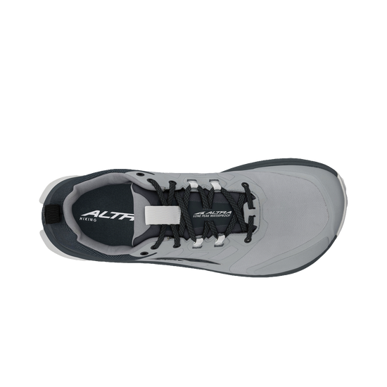 Men's Altra Lone Peak 9 Waterproof Low Gray view 3