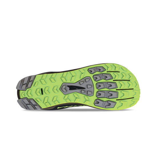 Men's Altra Lone Peak 9 Waterproof Low Lime/Black view 2