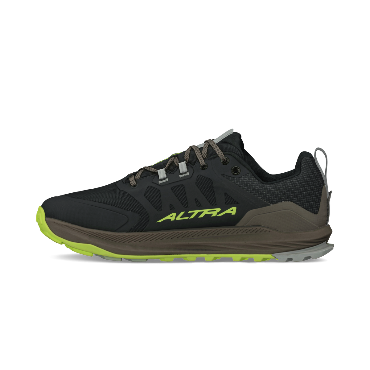 Men's Altra Lone Peak 9 Waterproof Low Lime/Black view 4