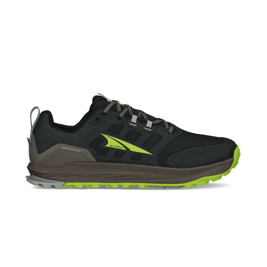 Men's Altra Lone Peak 9 Waterproof Low Lime/Black hero