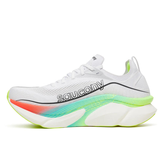Unisex Saucony Endorphin Elite 3 White Multi - opposite side profile