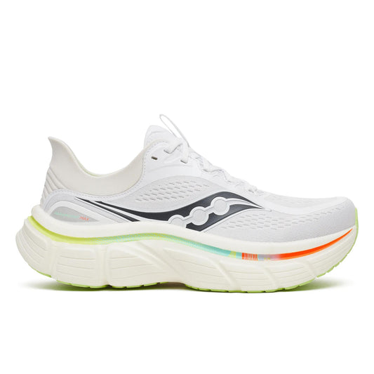 Men's Saucony Paramount Max Multi White - lateral side profile