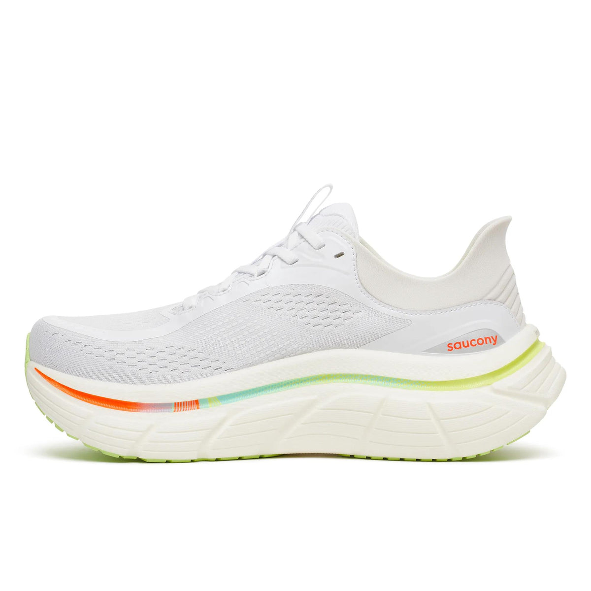 Men's Saucony Paramount Max Multi White - opposite side profile