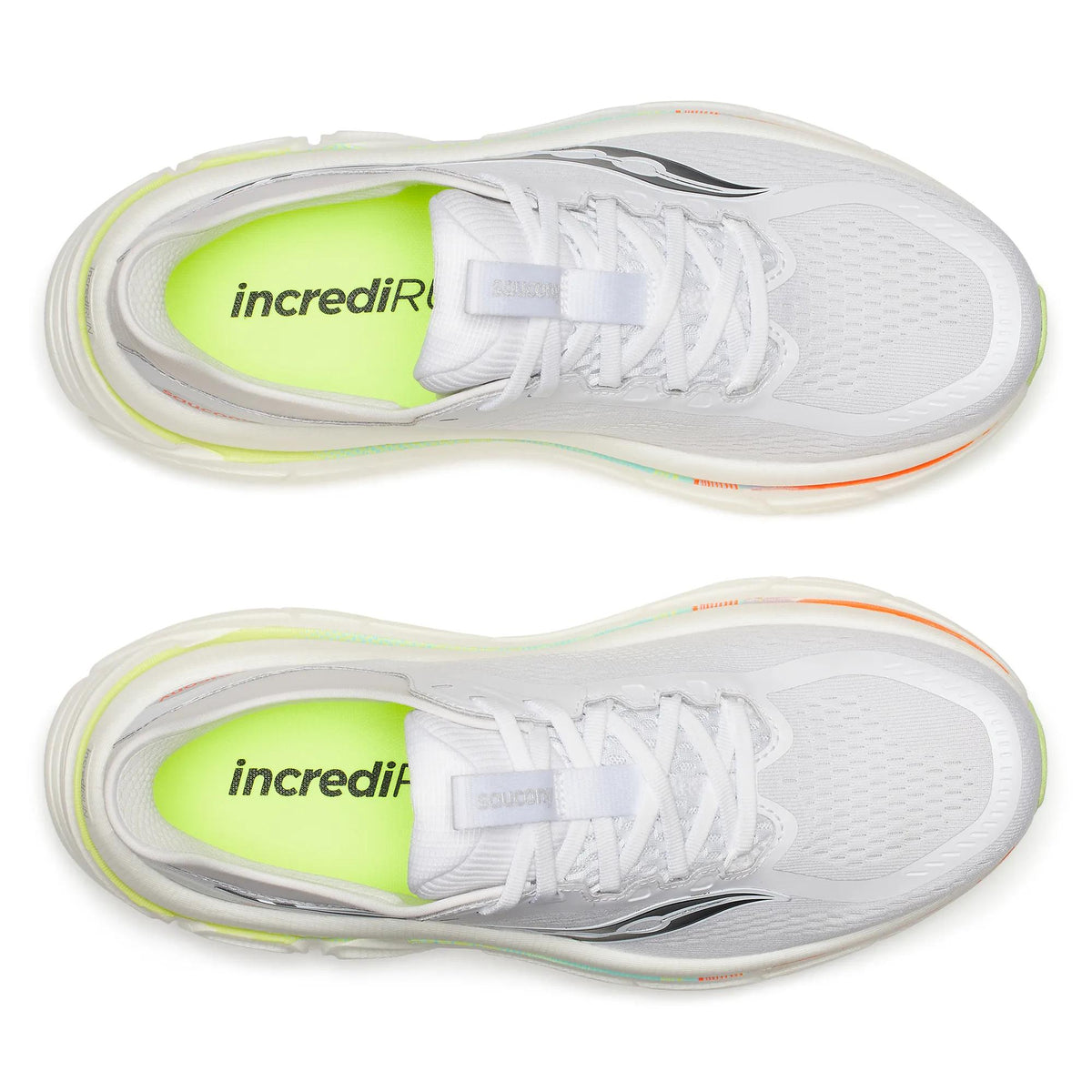 Men's Saucony Paramount Max Multi White - top down view
