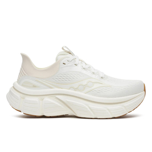 Women's Saucony Paramount Max Ivory Gum - lateral side profile