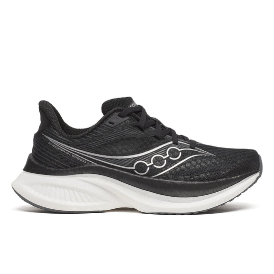 Women's Saucony Endorphin Speed 5 (Clearance) Black White - lateral side profile