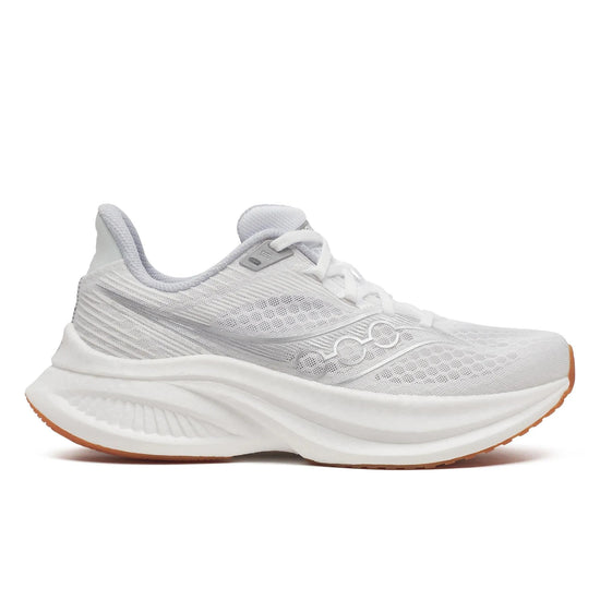Women's Saucony Endorphin Speed 5 (Clearance) White Gum - lateral side profile
