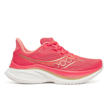 Women's Saucony Endorphin Speed 5 (Clearance) Coral Salmon - lateral side profile