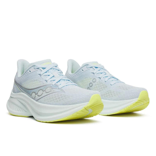 Women's Saucony Endorphin Speed 5 (Clearance) Ice Melt - pair, three quarter angle